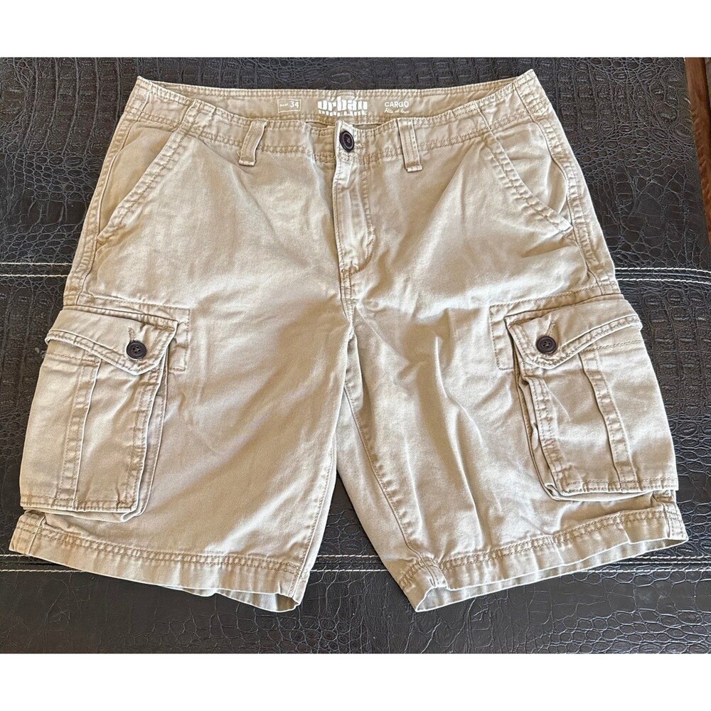 Urban Pipeline Cargo Hits At The Knee Shorts Men Size 34
